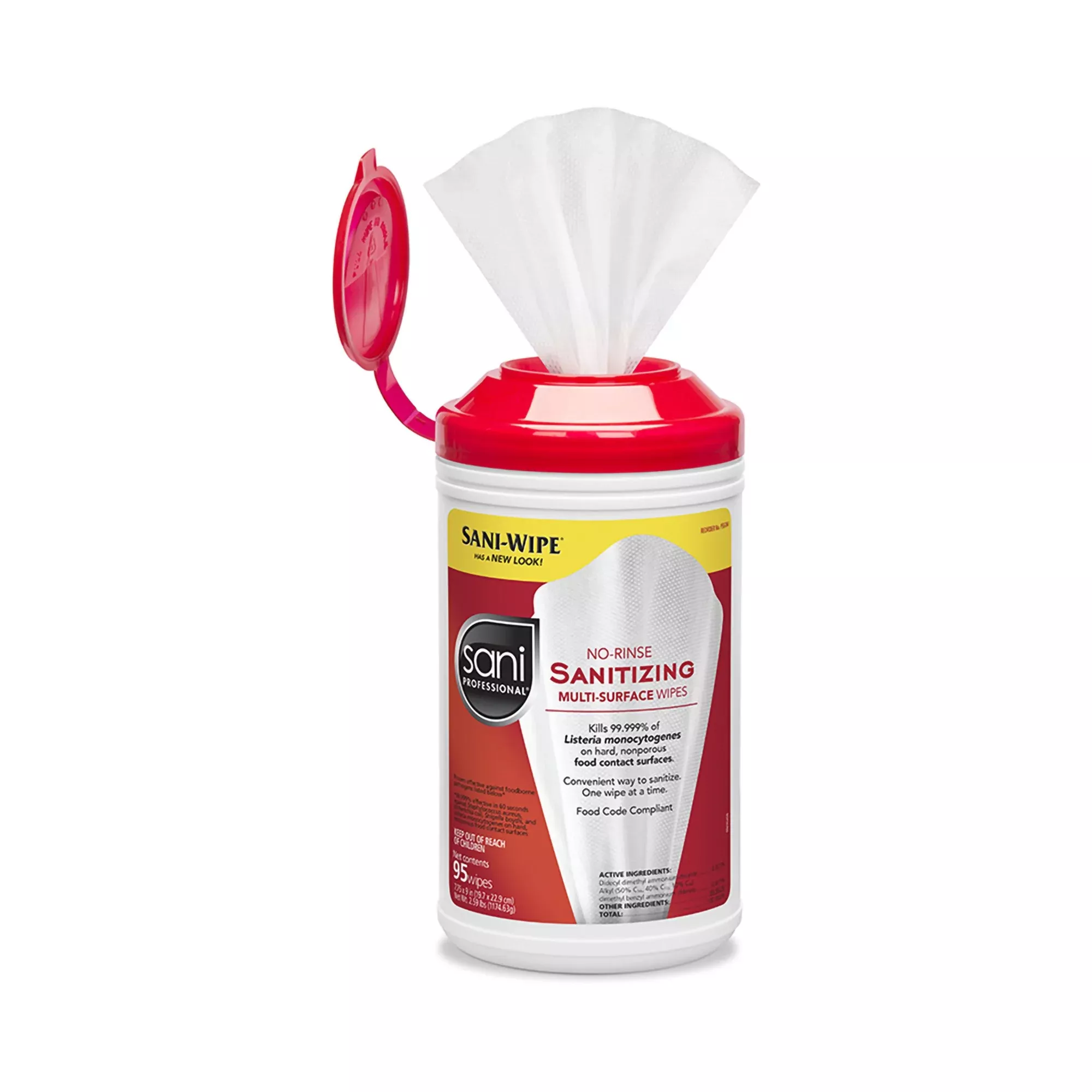 Sani Professional No-Rinse Surface Cleaner/Sanitizer, 1 Case of 6