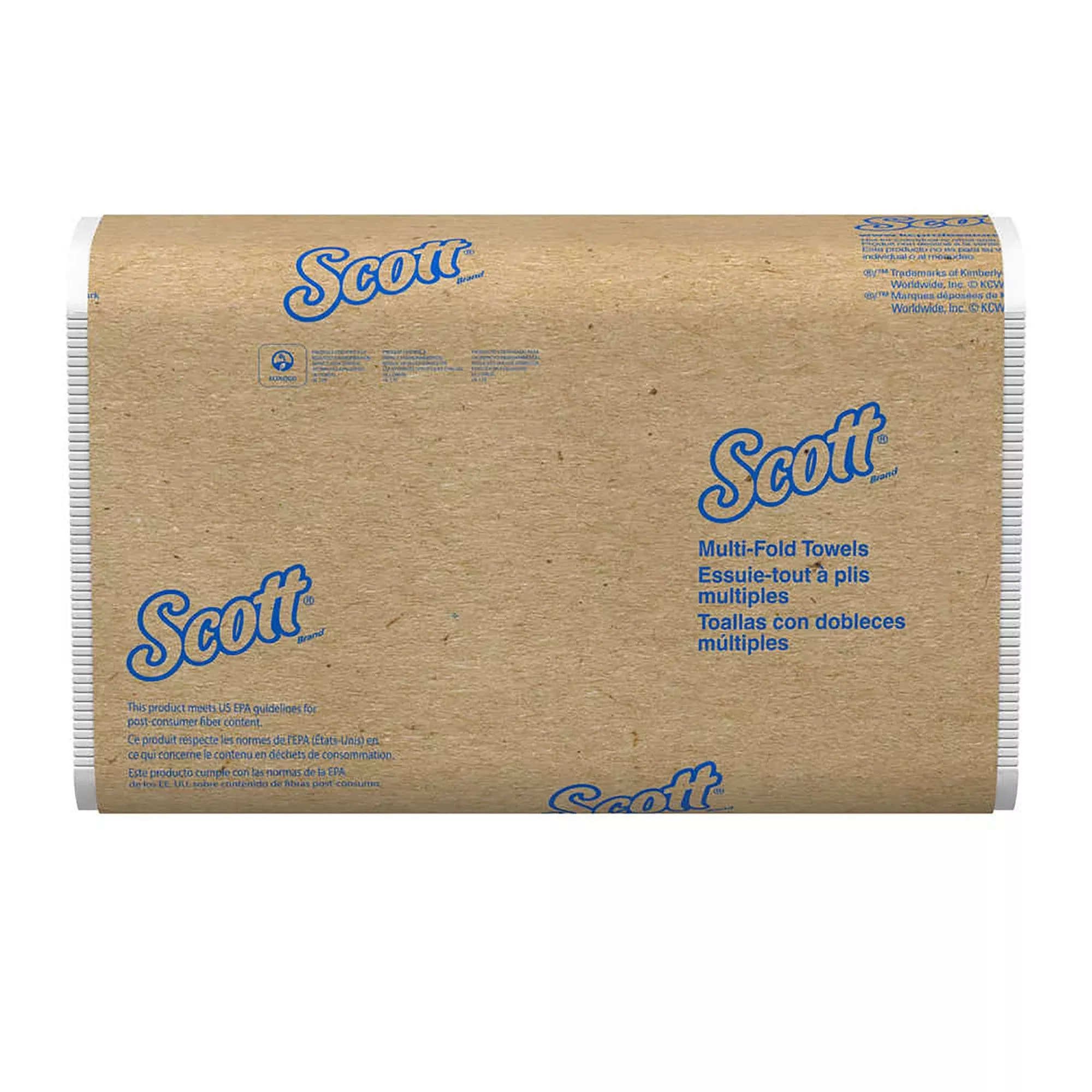 Scott Essential 1-Ply Paper Towel, 250 per Pack, 16 Packs per Case, 1 Case of 16