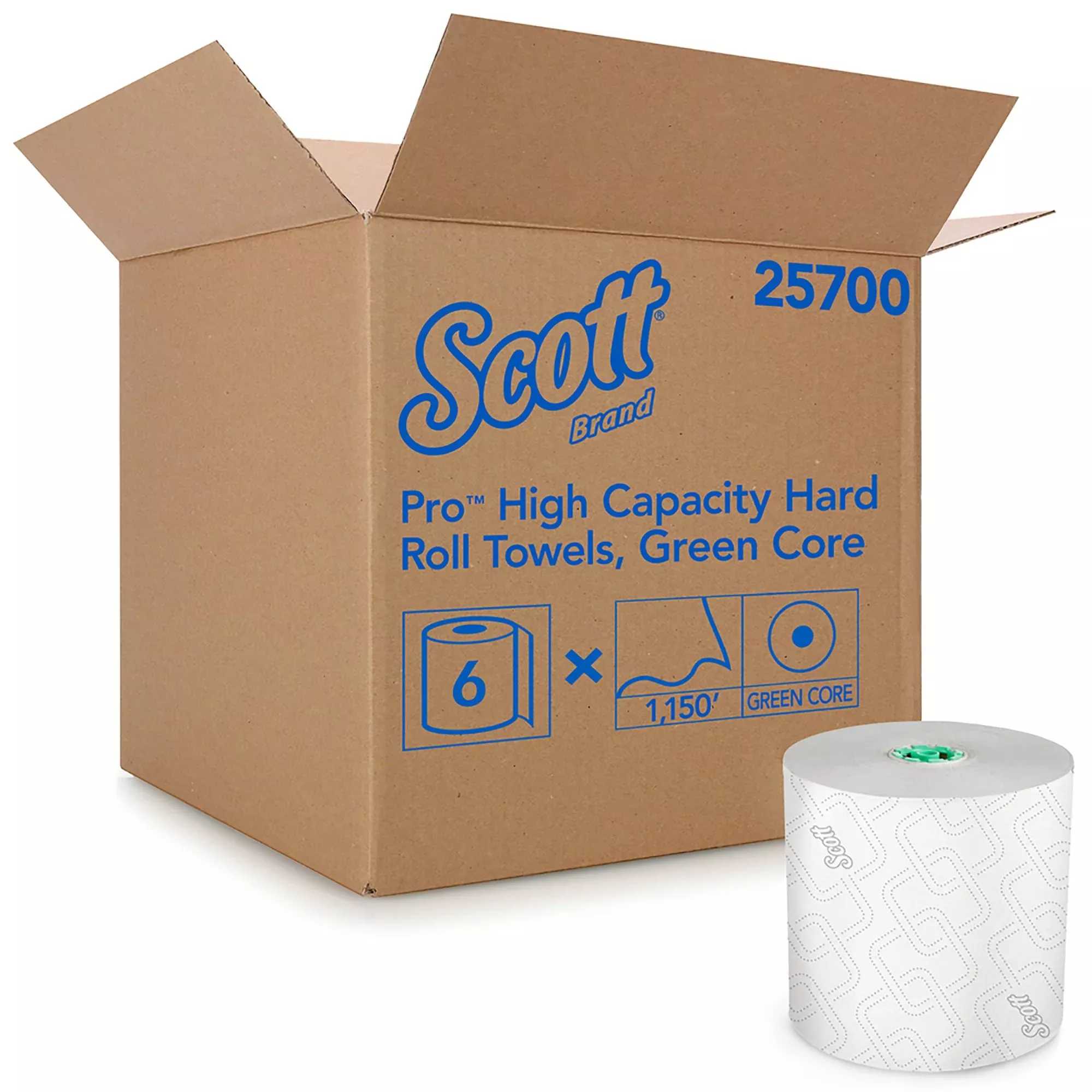 Scott Pro™ Paper Towel, 7½ Inch x 1150 Foot, 6 Rolls per Case, 1 Case of 6
