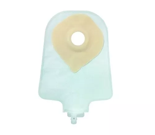 Securi-T™ One-Piece Drainable Transparent Urostomy Pouch, 9 Inch Length, 1 Inch Stoma, 1 Box of 10