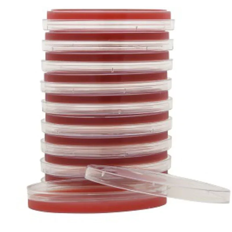 Selective Strep Agar Culture Plate 15 x 100mm 10/Pack - A70 Hardy Diagnostics * Refrigerated, Signature Required *