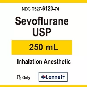 Sevoflurane Liquid for General Anesthesia Inhalation 250 mL (RX)