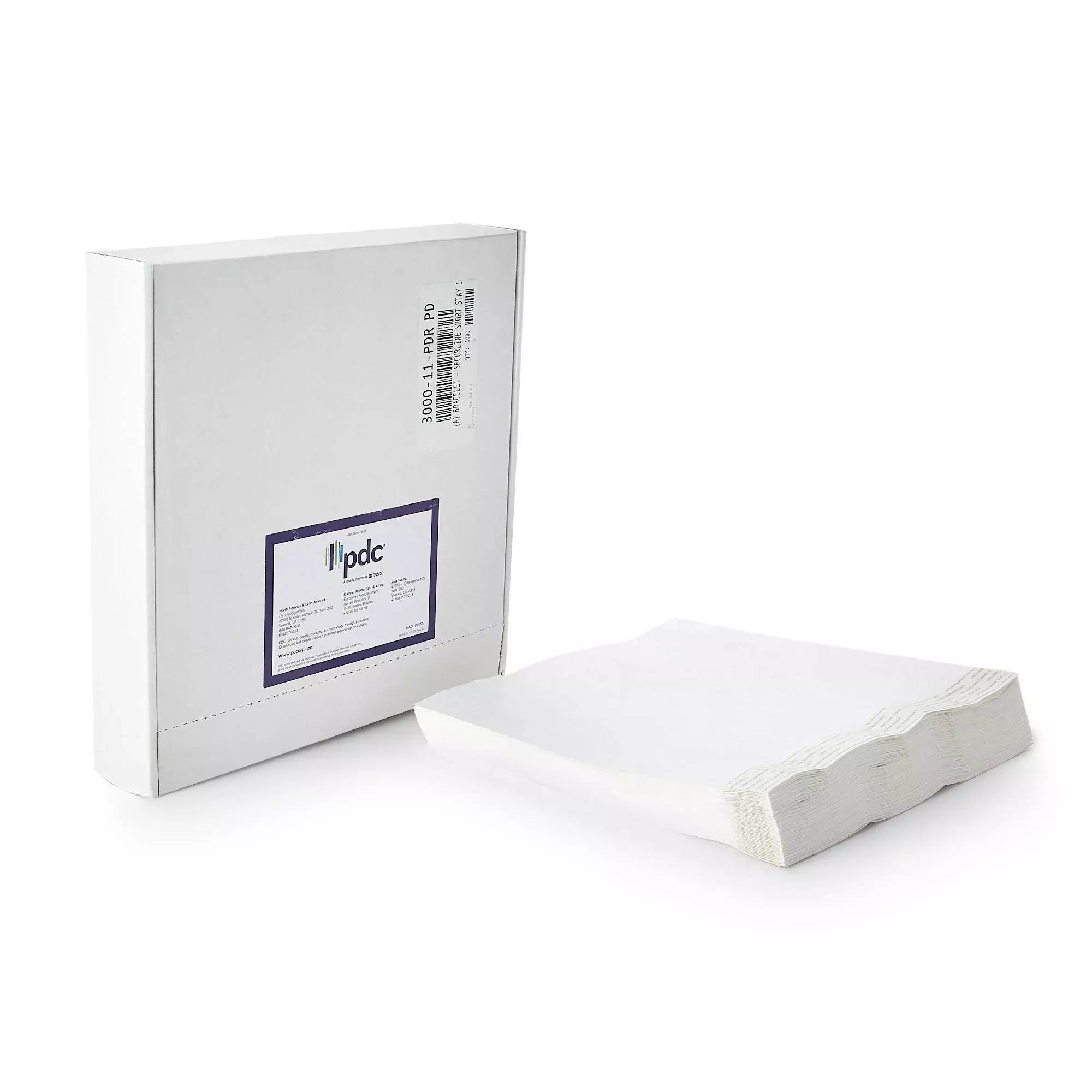 ShortStay Patient Identification Band, 1 Box of 1000