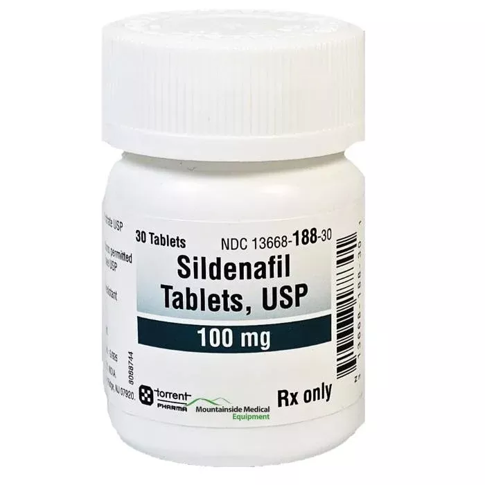 Sildenafil Tablets 100 mg by Torrent 30 Count (Rx)