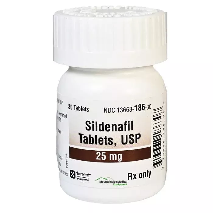 Sildenafil Tablets 25 mg by Torrent 30 Count (RX)