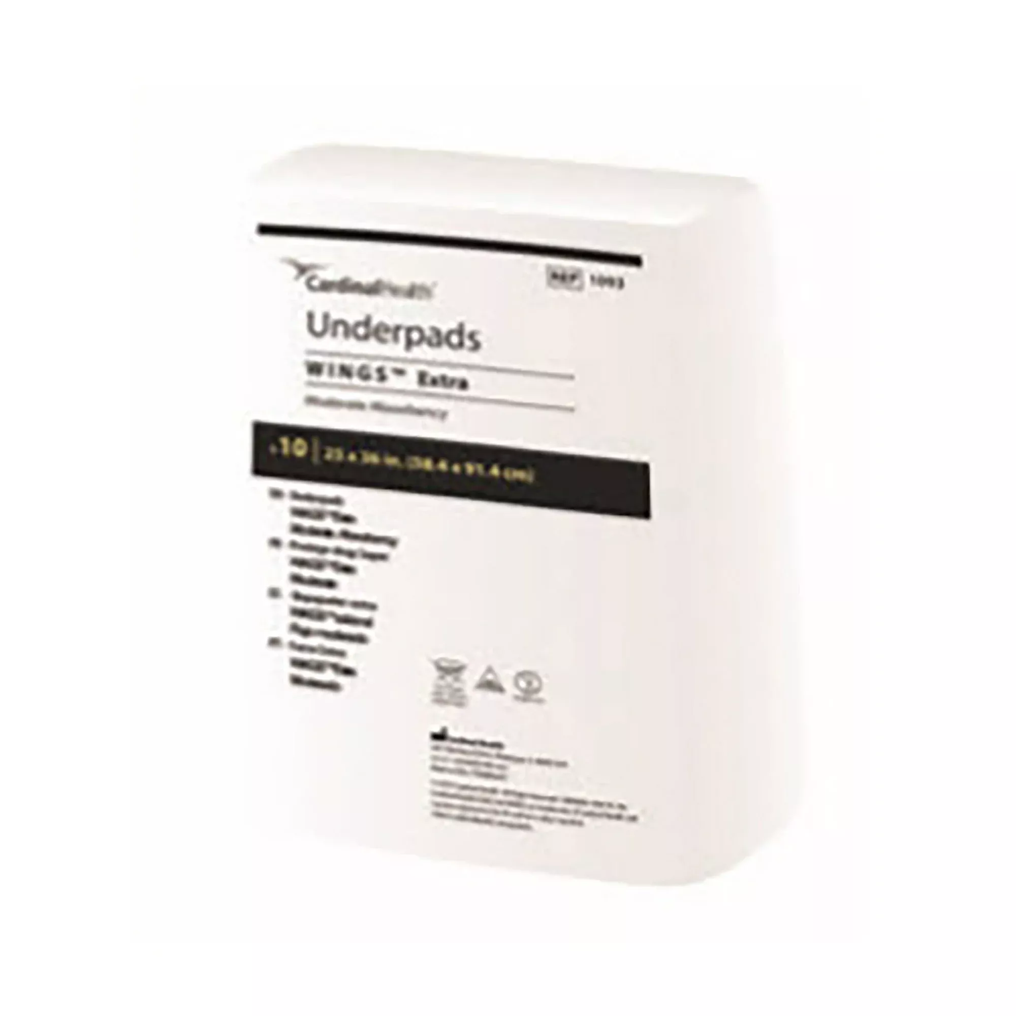 Simplicity Basic Underpad, Disposable, Light Absorbency, 23 X 36 Inch, 1 Case of 150