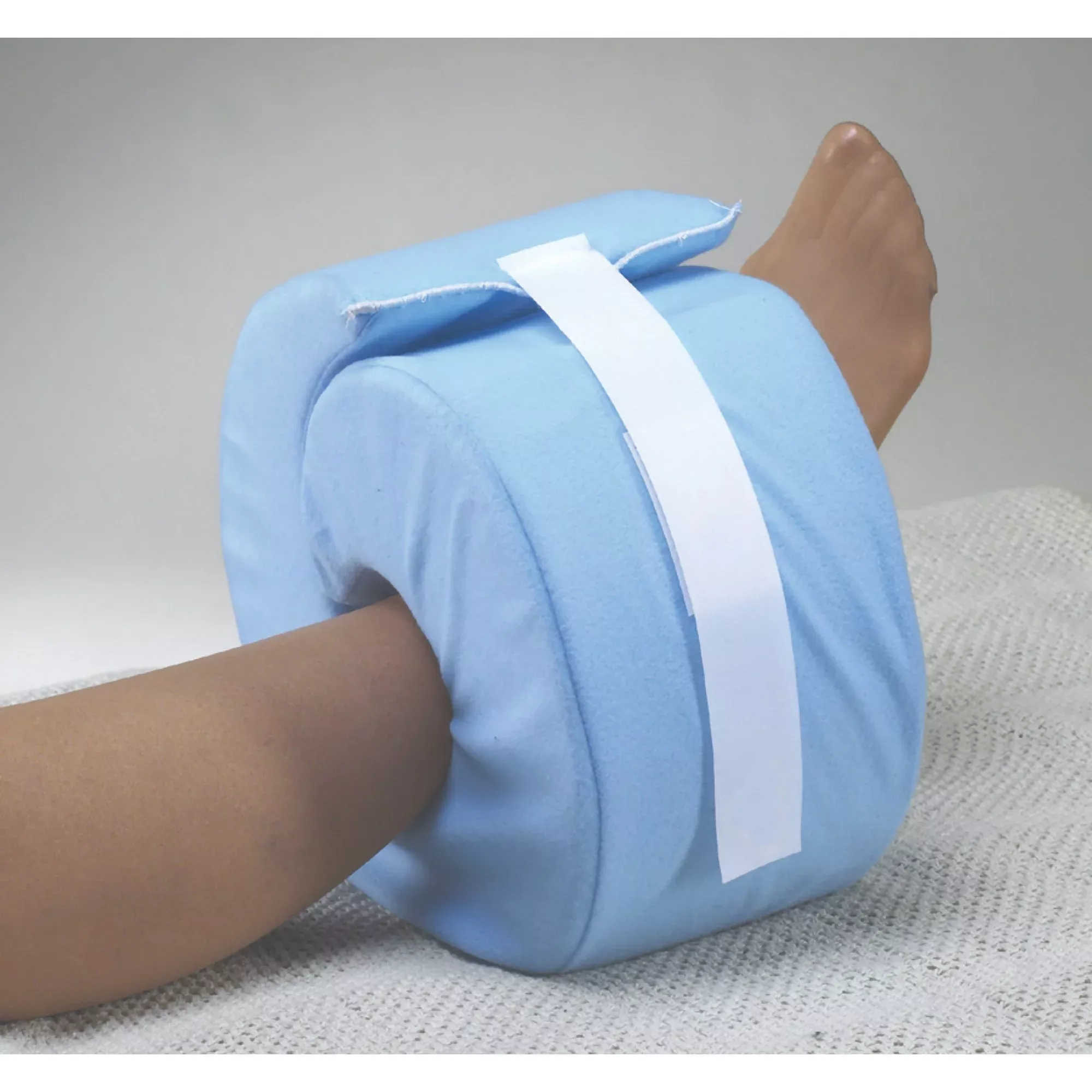 Skil-Care™ Foot/Heel Elevator, Polyfoam, 4 in. W, Blue, 1 Each