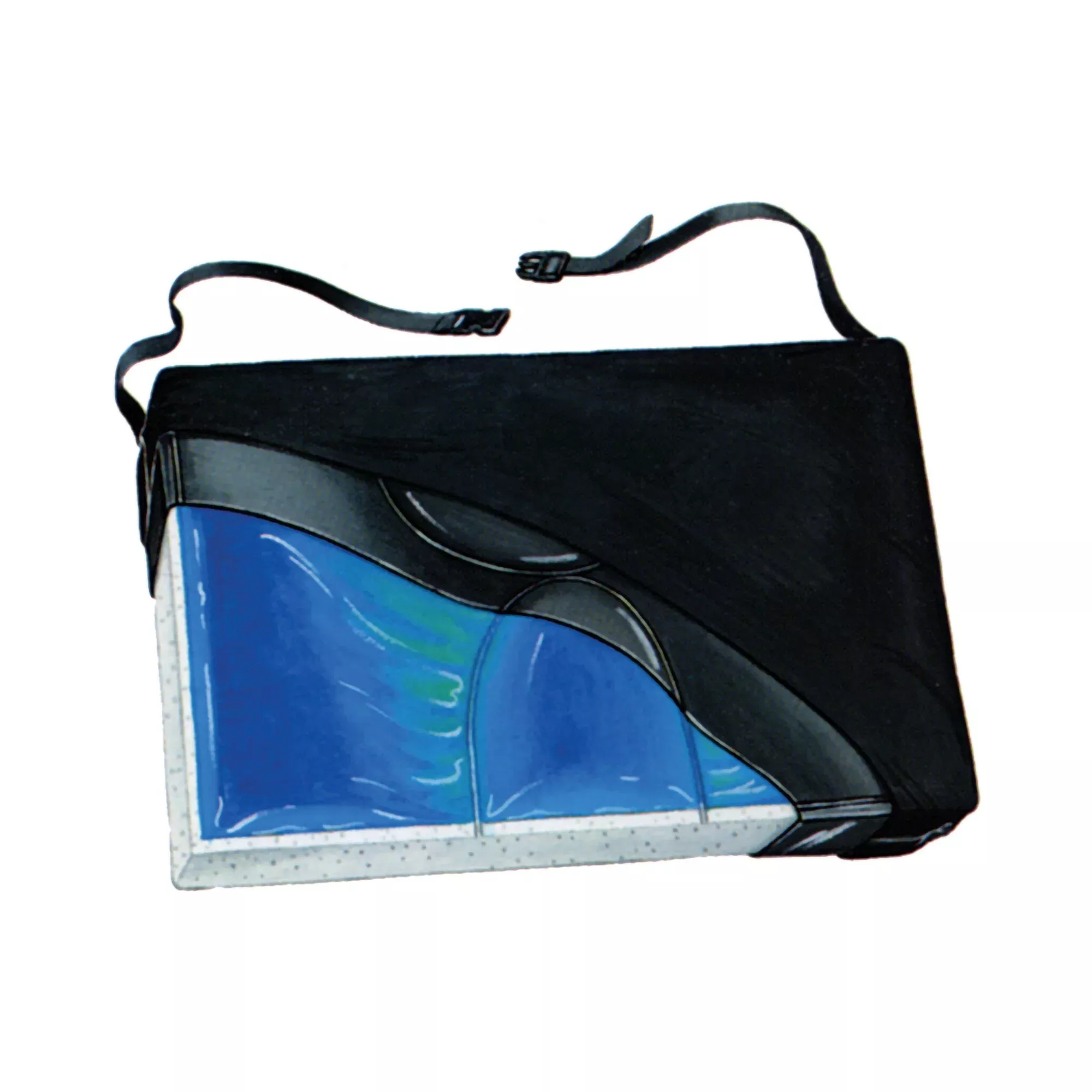 Skil-Care™ Position-Plus+™ Seat Cushion, 1 Each