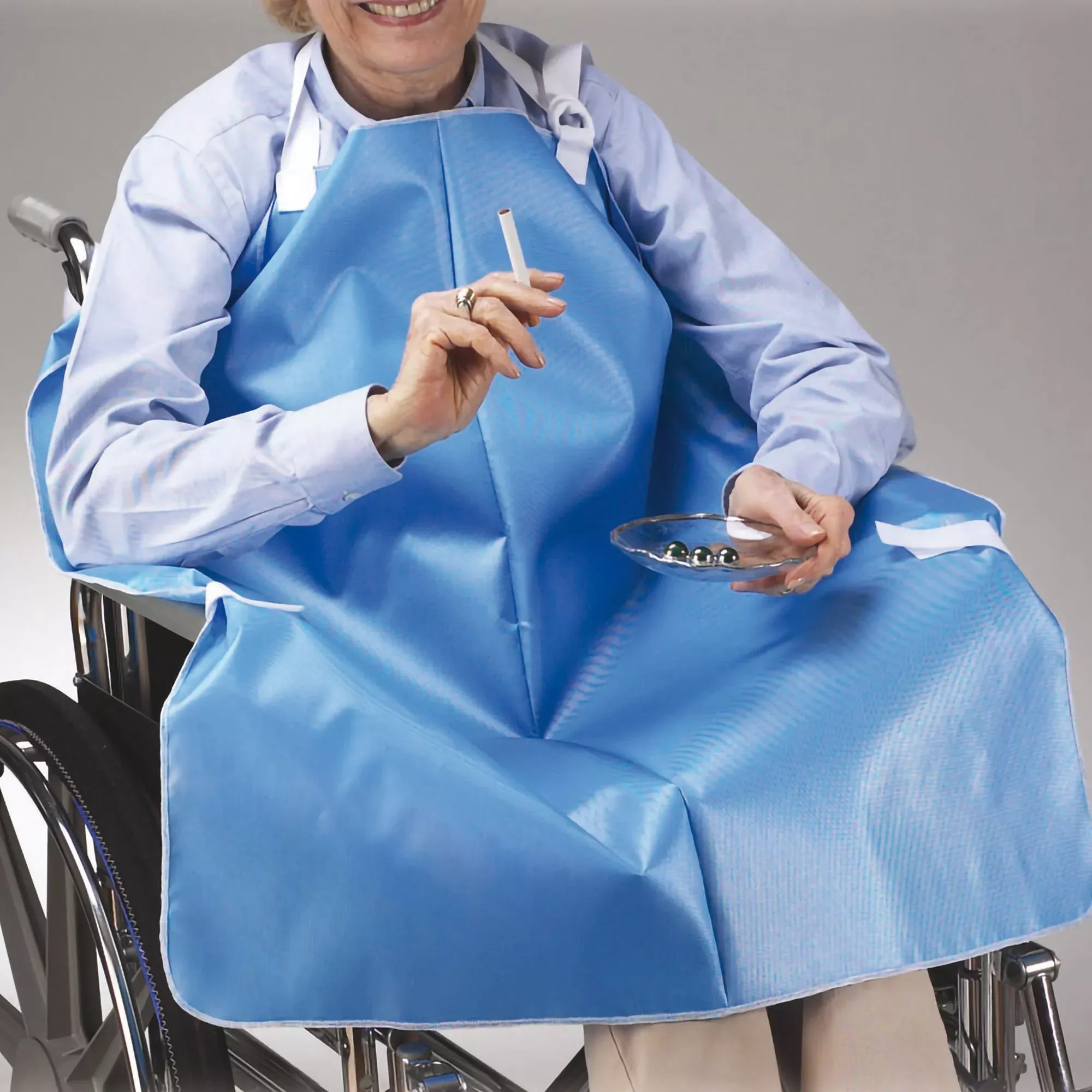SkiL-Care Smoker's Apron Full Size Style, 1 Each