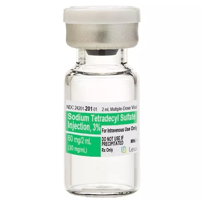 Sodium Tetradecyl Sulfate Injection 3%, Multiple-Dose Vials 2 mL x 5/Box