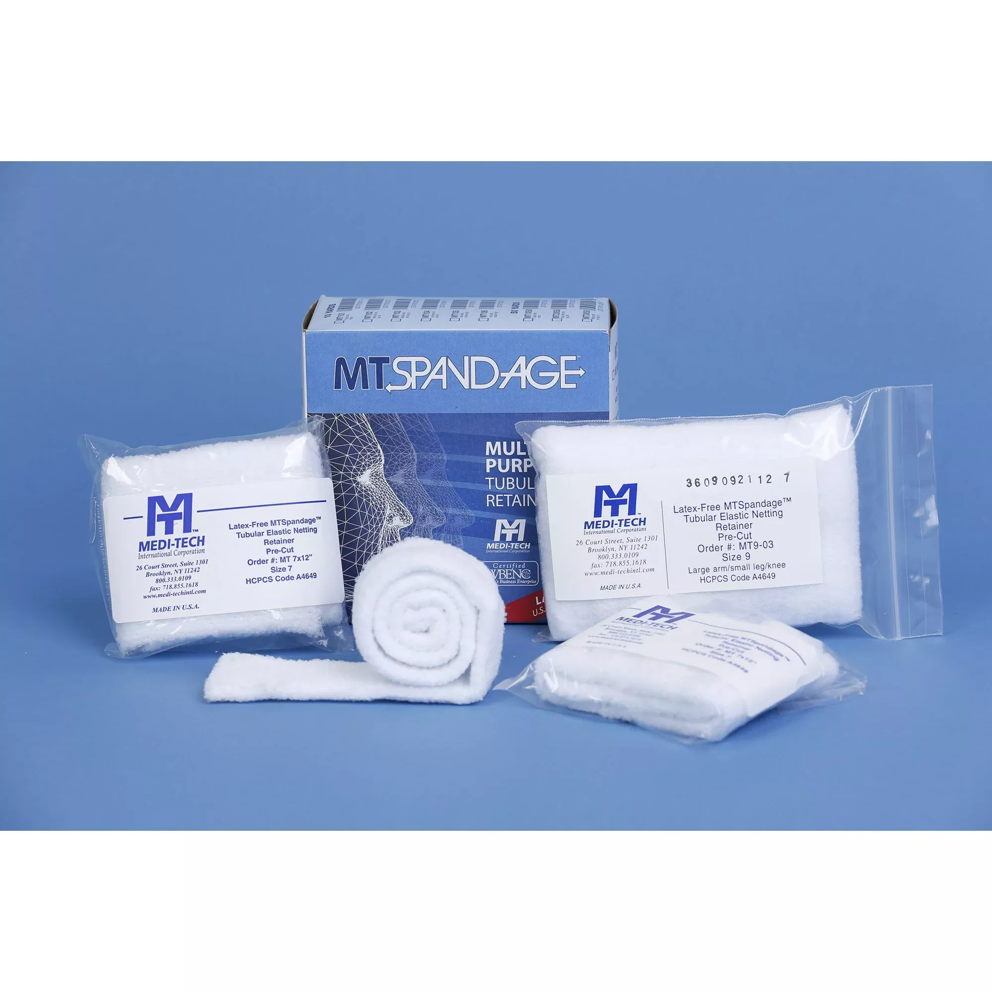 Spandage™ Pre-Cuts Tubular Bandage, 8 x 24 Inch, 1 Each