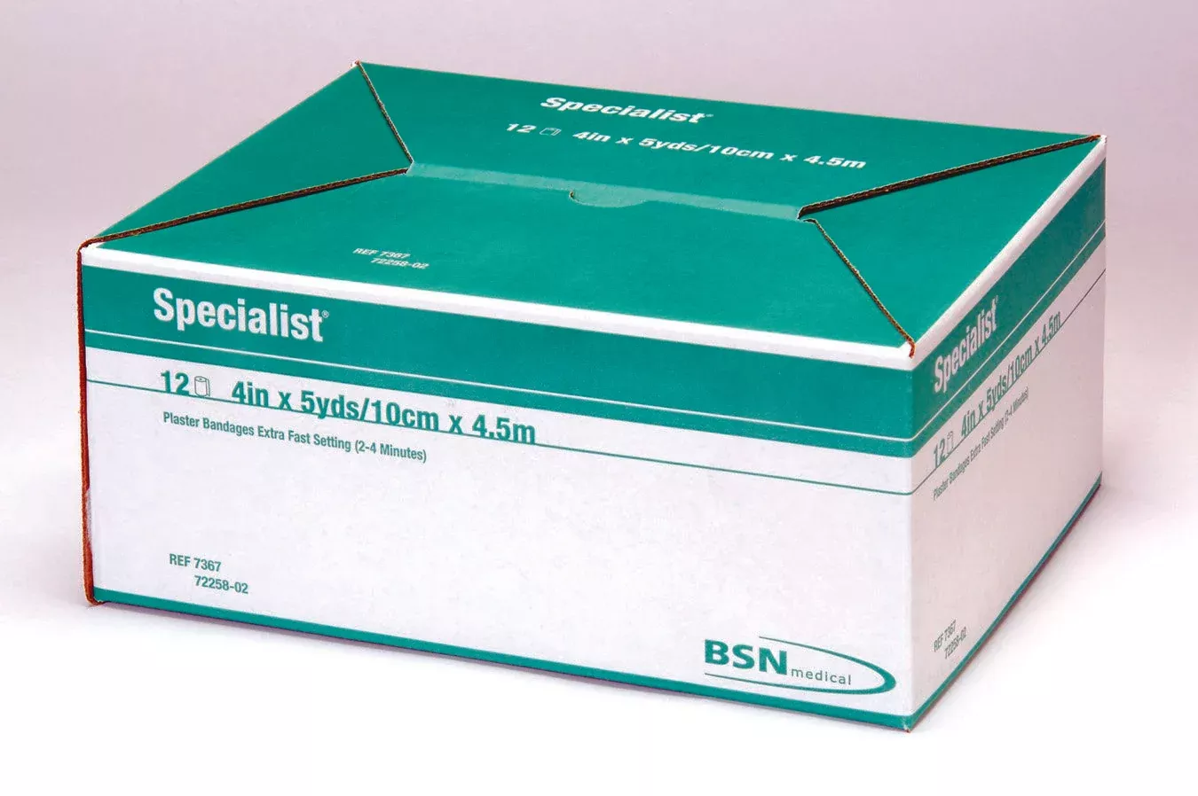 Specialist Plaster Bandage, White, 2 Inch x 3 Yard, 1 Case of 72
