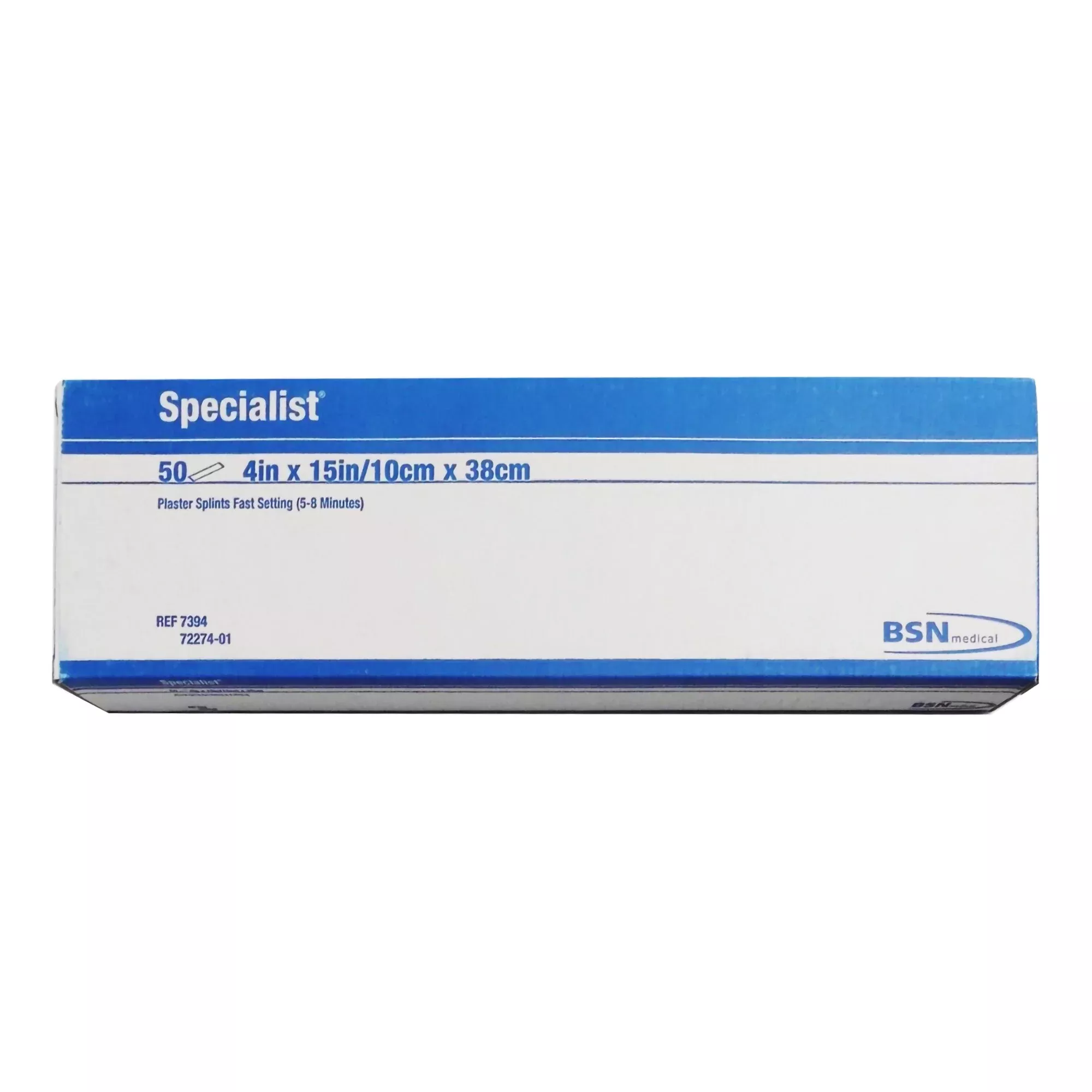 Specialist Plaster Splint, 4 x 15 Inch, 1 Box of 50