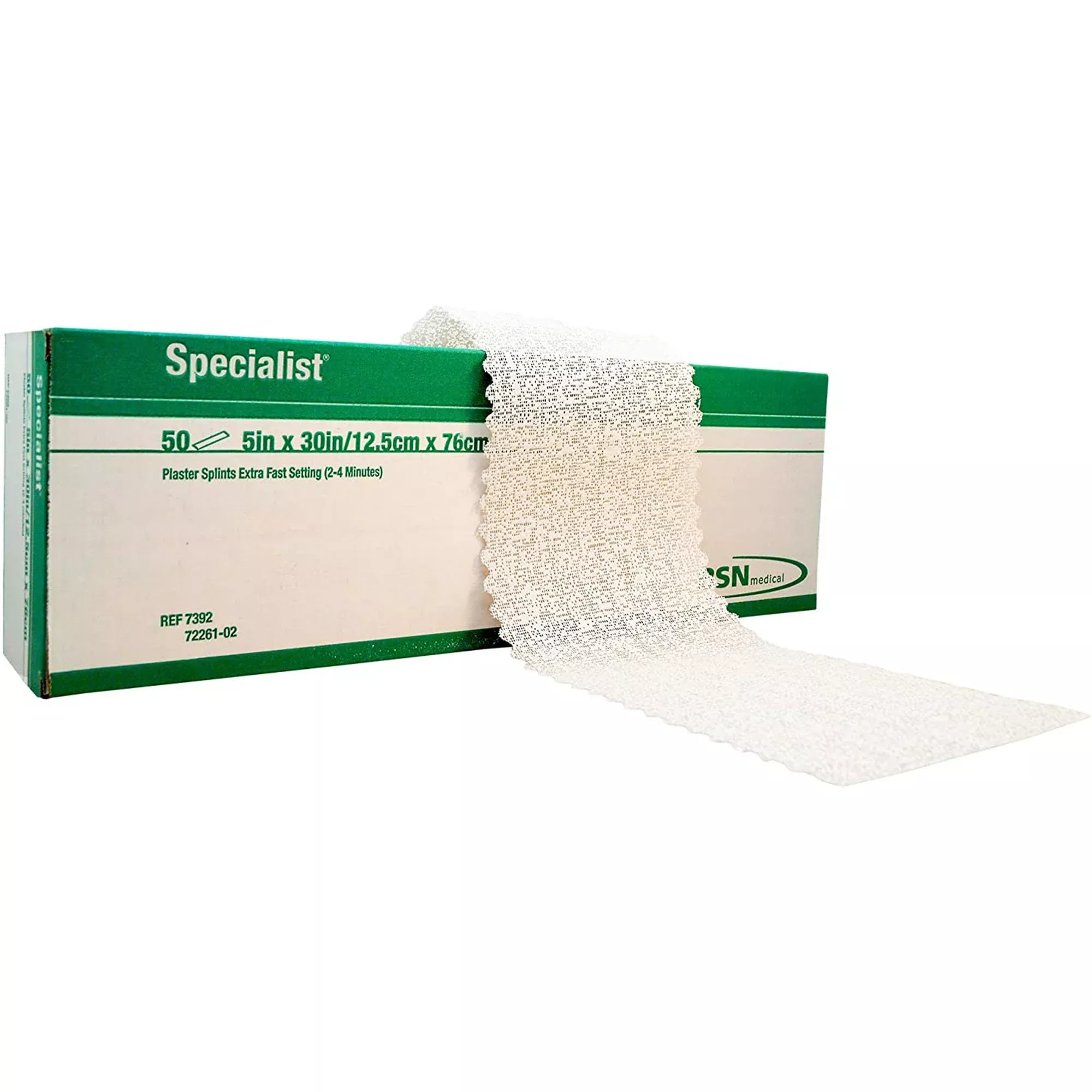 Specialist Plaster Splint, 5 x 30 Inch, 1 Box of 50