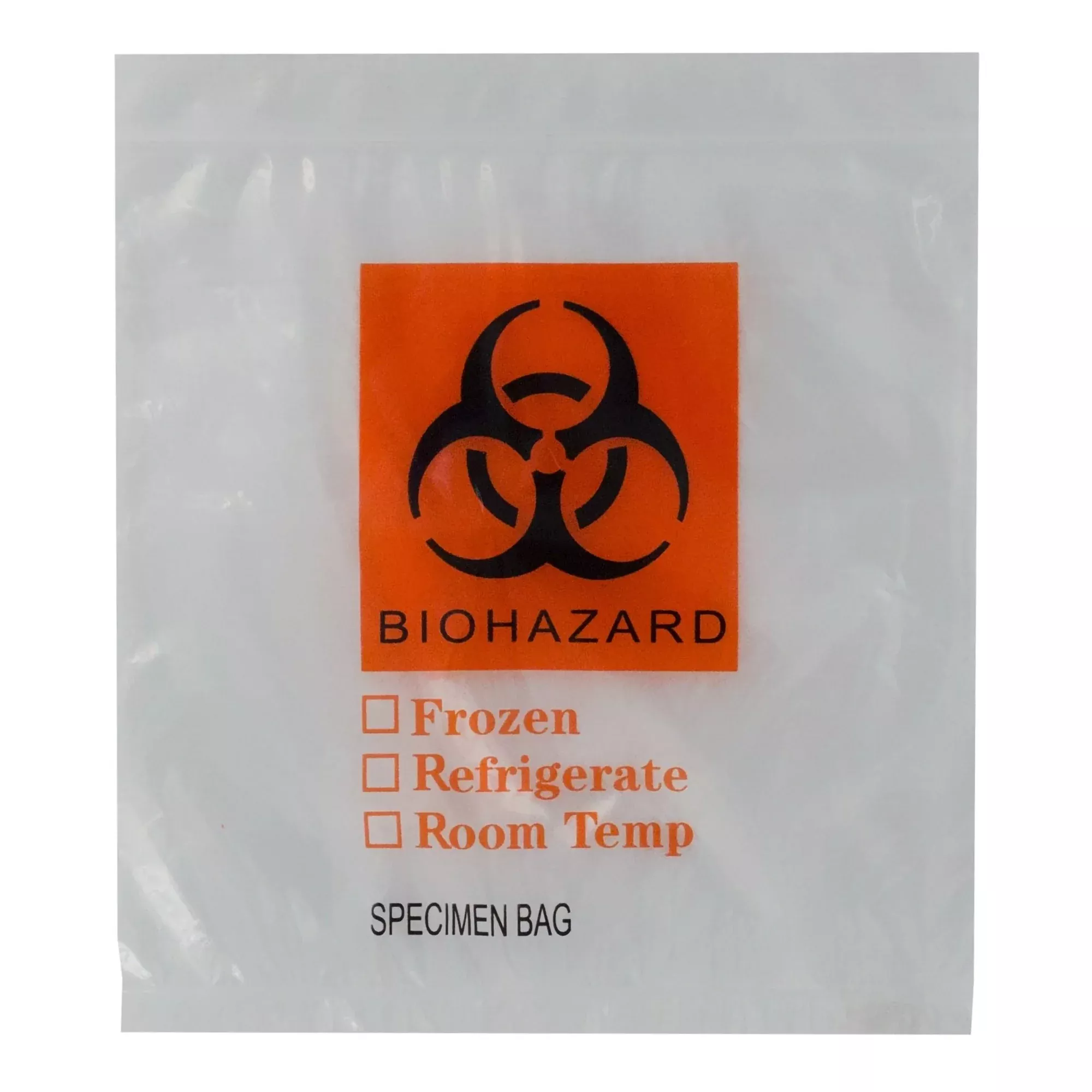 Specimen Transport Bag with Document Pouch, 12 x 15 Inch, 1 Pack of 100