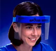 Splash Shield Face Shield, 1 Case of 288