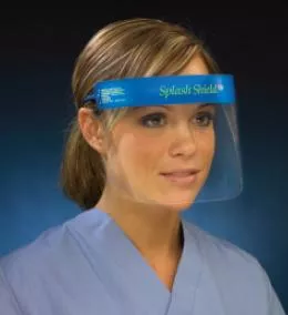 Splash Shield Lite Face Shield, 1 Case of 200