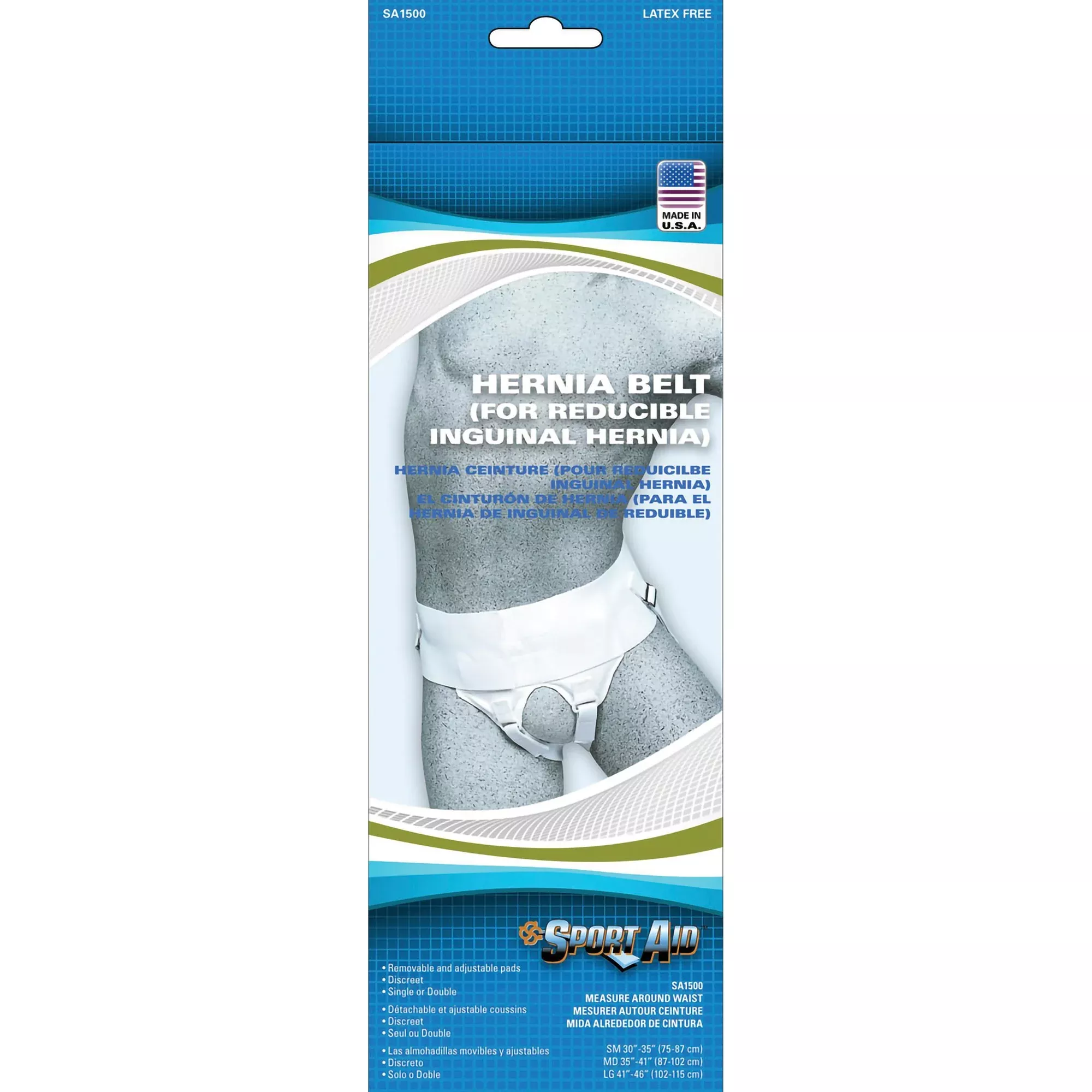 Sport Aid™ Hernia Belt, Large, 1 Each