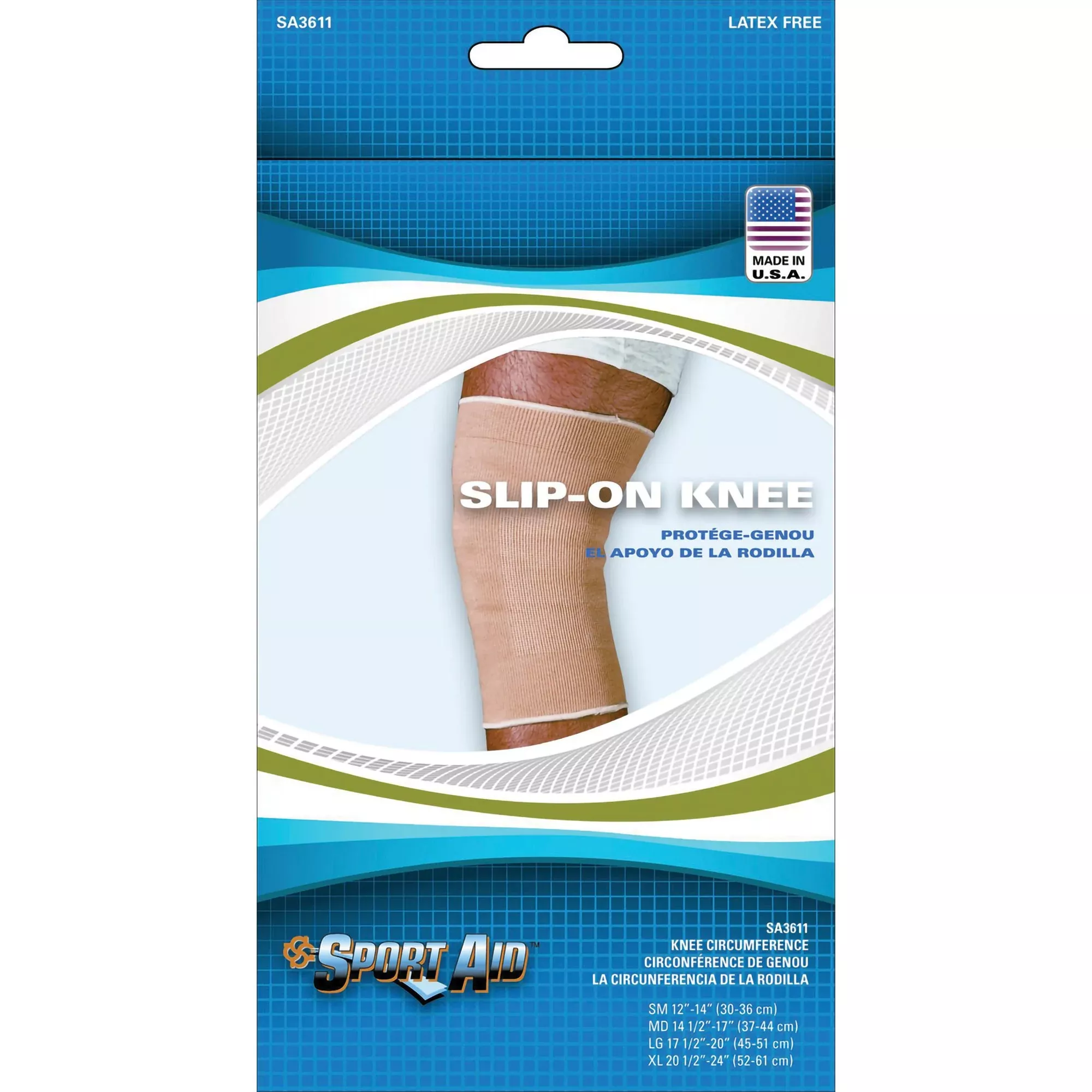 Sport-Aid™ Knee Sleeve, Medium, 1 Each