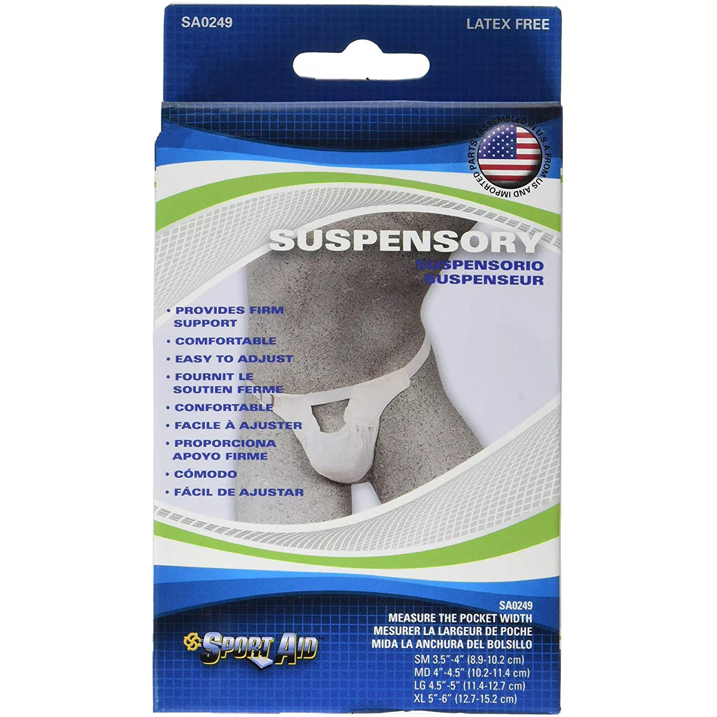 Sport Aid™ Suspensory, Medium, 1 Each