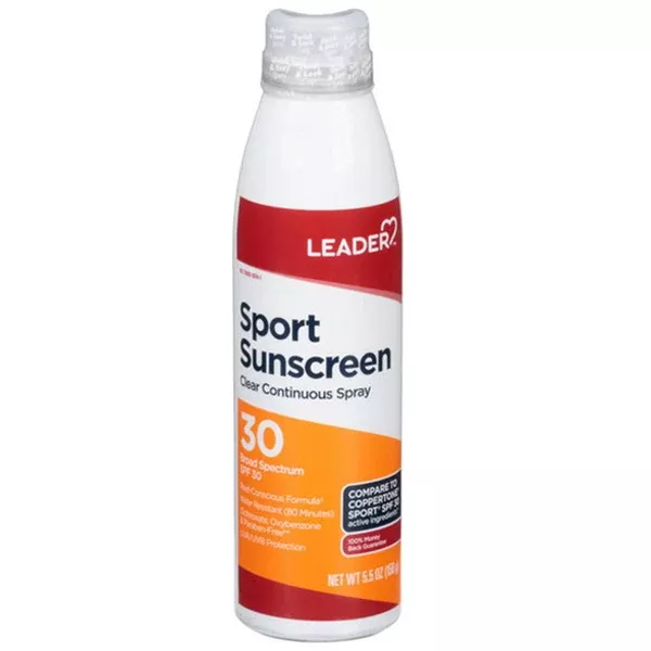 Sport Sunscreen SPF 30 Continuous Spray Clear 5.5 oz
