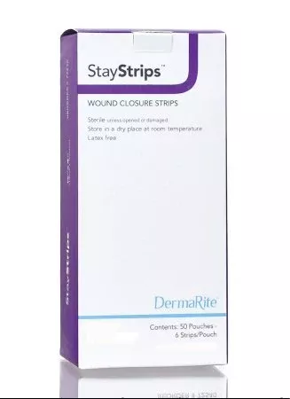 StayStrips Skin Closure Strip, 1 Box of 50
