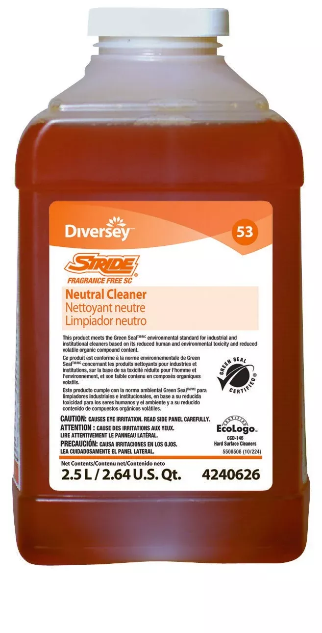 Stride Floor Cleaner, 1 Case of 2