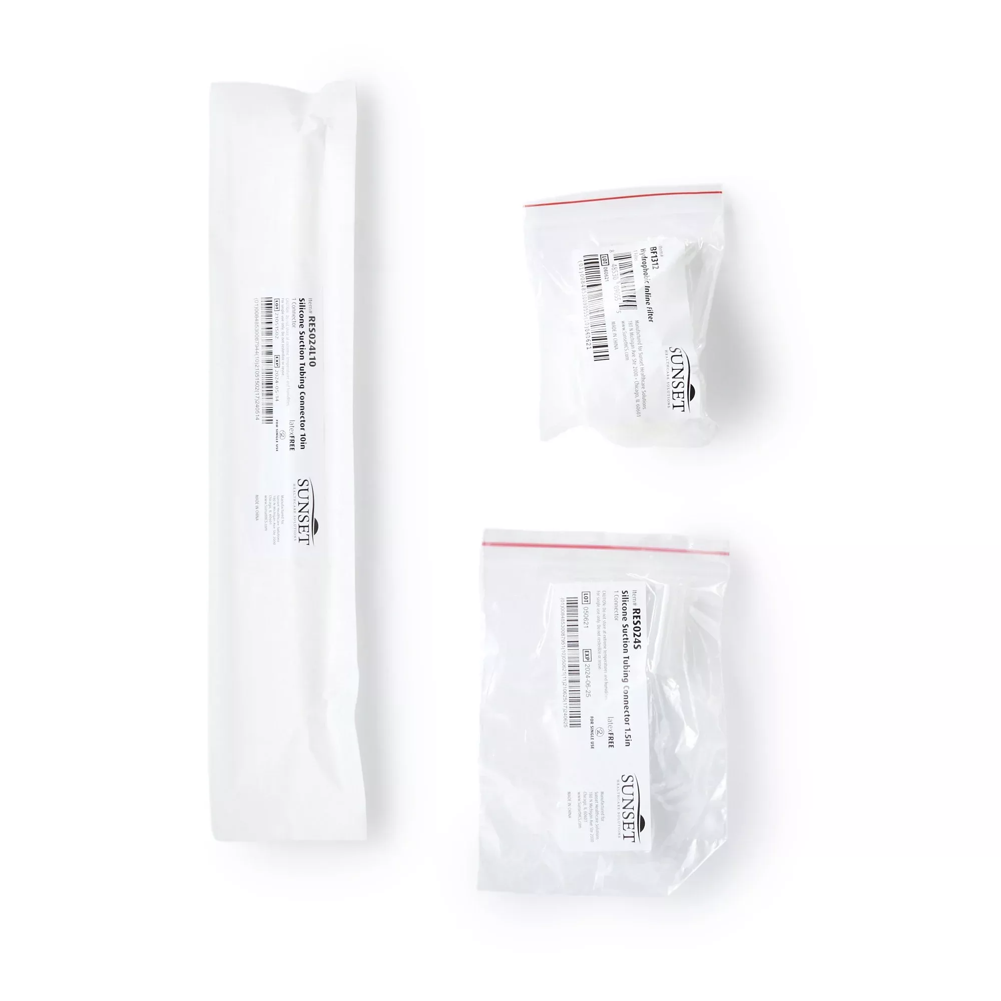 Sunset Healthcare Solutions Suction Filter Component Kit, 1 Kit