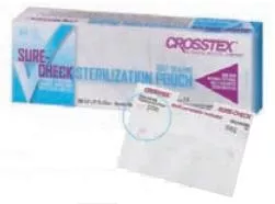 Sure-Check Sterilization Pouch, 7½ x 13 Inch, 1 Box of 200