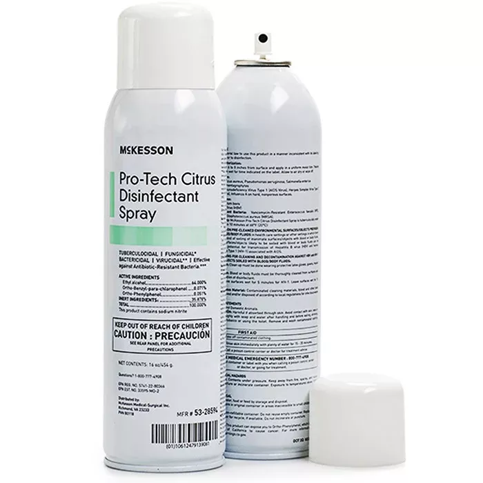 Surface Disinfectant Cleaner & Deodorant Spray with Citrus Scent 16 oz