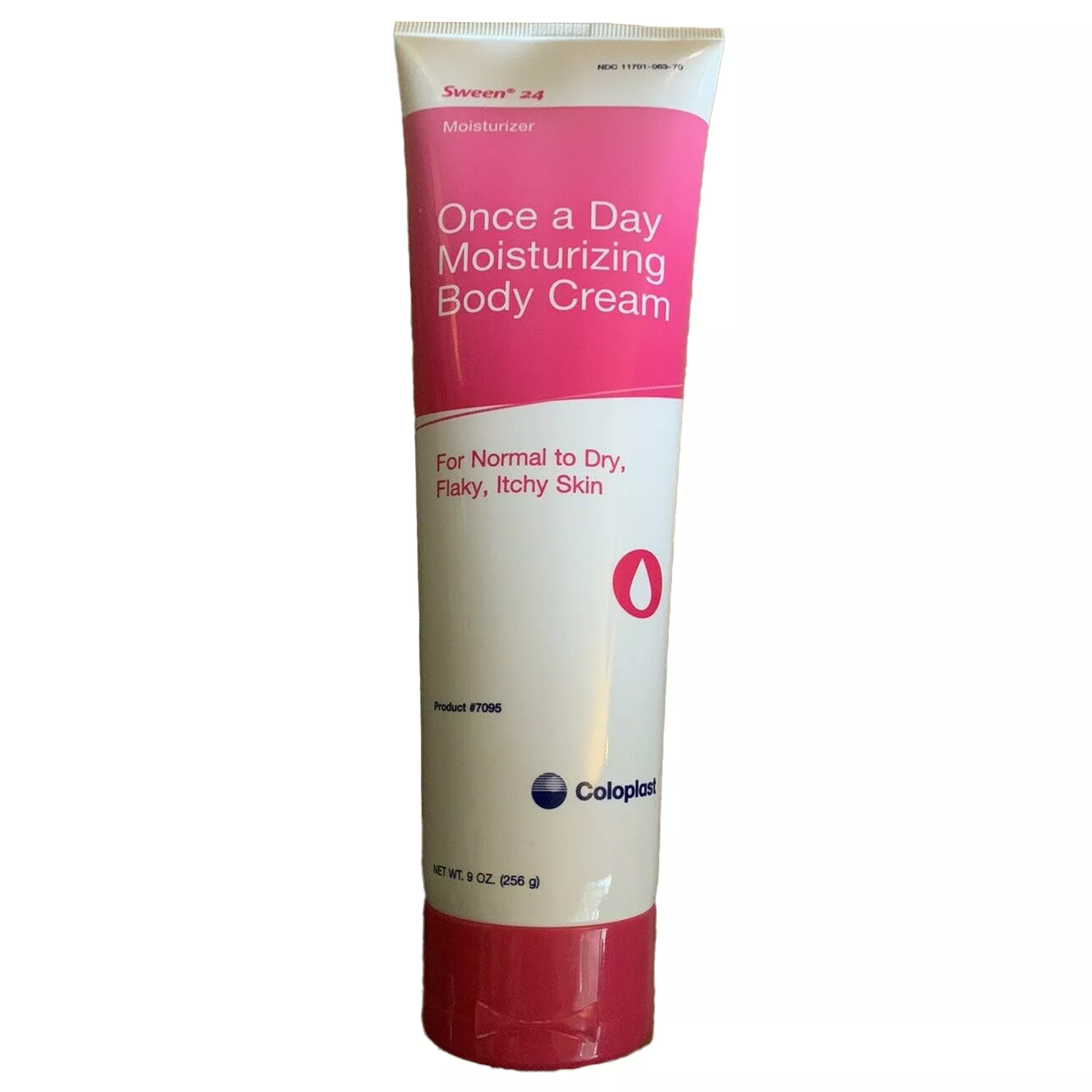 Sween 24 Hand and Body Moisturizer, 6% Dimethicone, Unscented Cream, 9 oz Tube, 1 Each