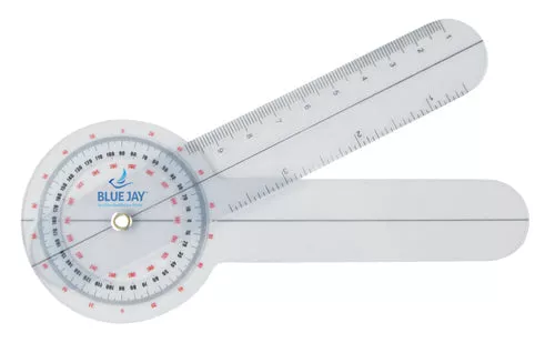 Take A Range Check Plastic 6Goniometer 360 Deg