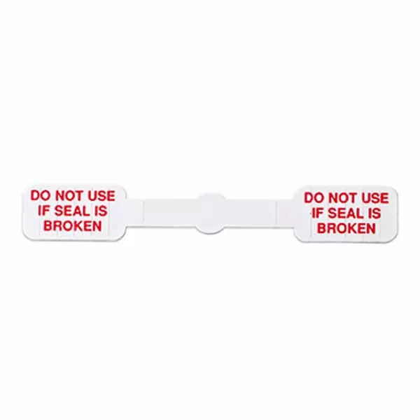 Tamper Proof Paper Seals - Do Not Use If Seal Is Broken, 1000/Roll