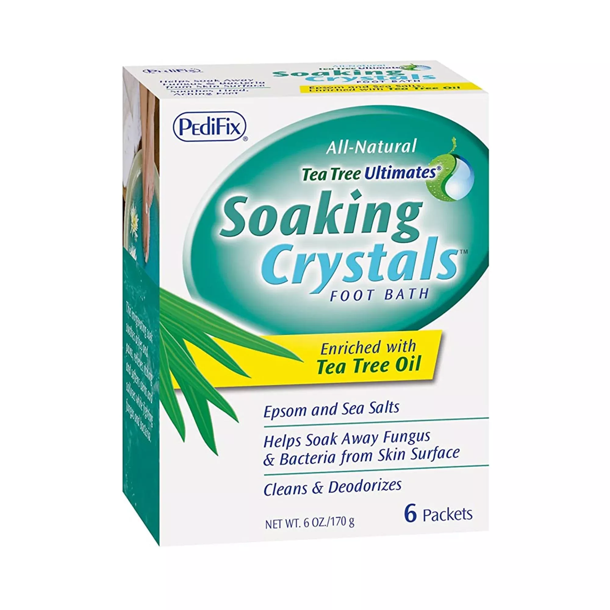 Tea Tree Ultimates Foot Wash, 1 Pack of 6