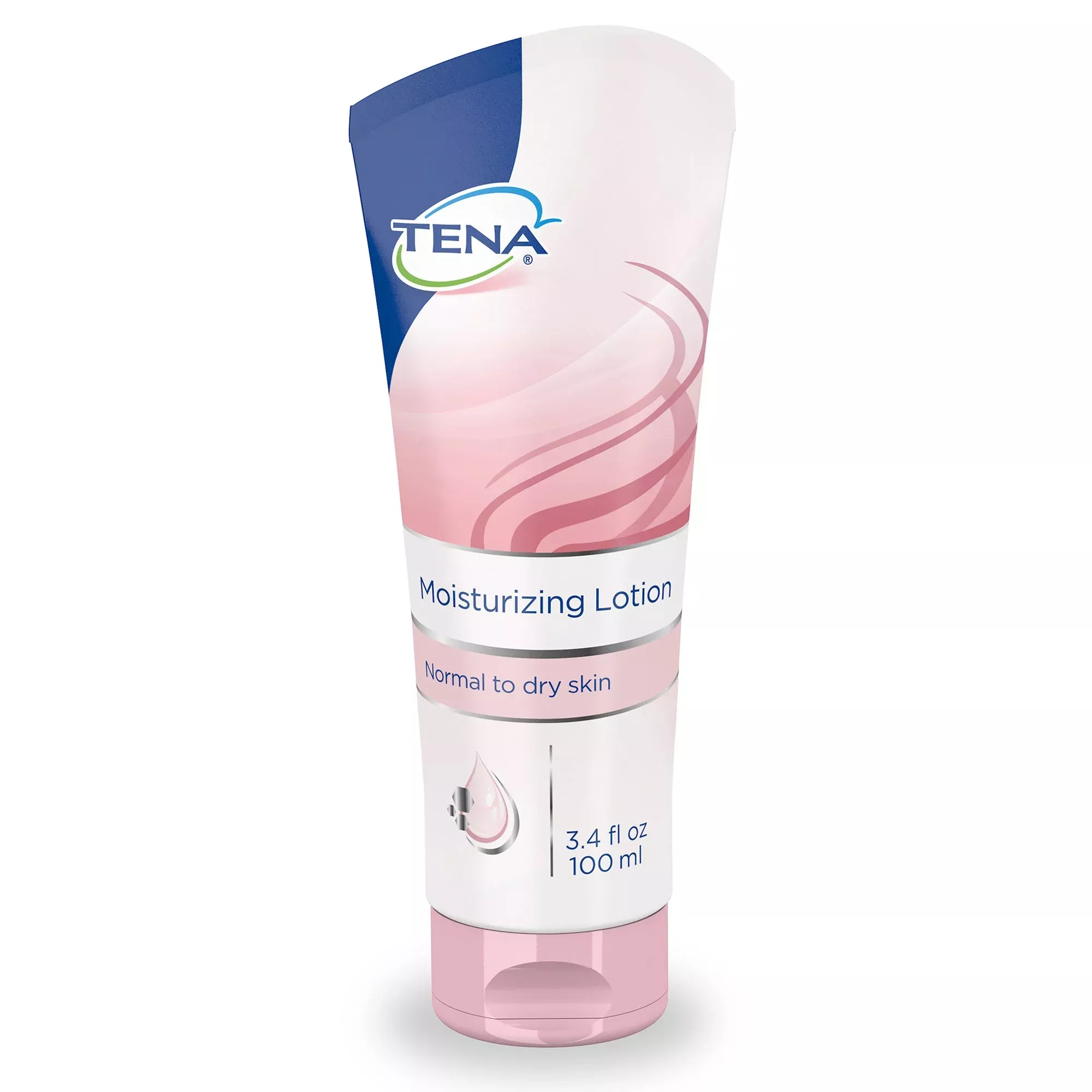 Tena Unscented Moisturizing Lotion, 3.4 oz. Tube, 1 Case of 10