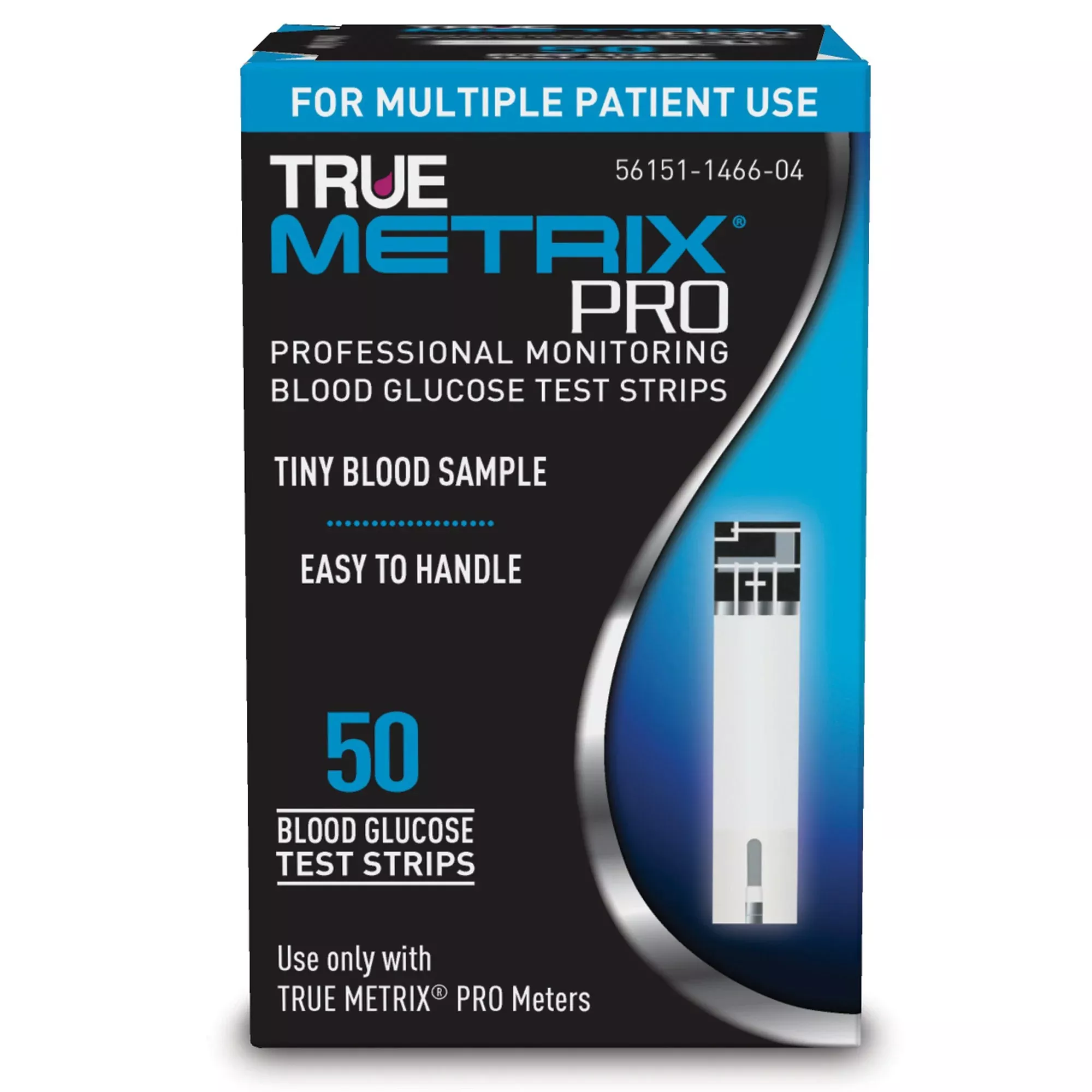 TEST STRIP, BLD GLUC TRUE METRIX PRO NFRS (50/BX 24BX/CS)