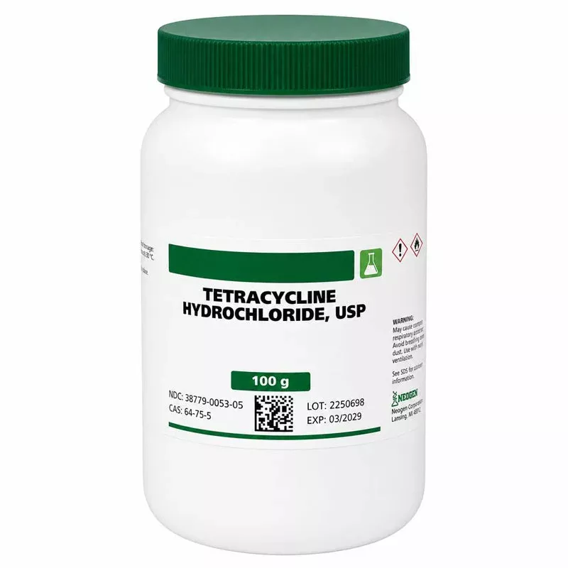 Tetracycline Hydrochloride API Powder USP For Compounding
