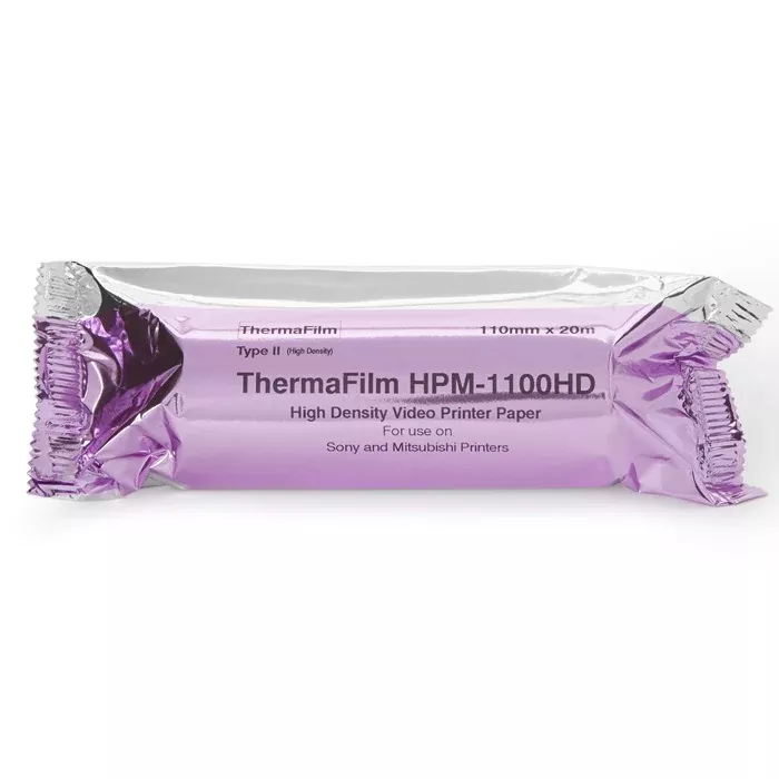 ThermaFilm Ultrasound Video Paper Type II Roll High Density without Grid (1 Roll)