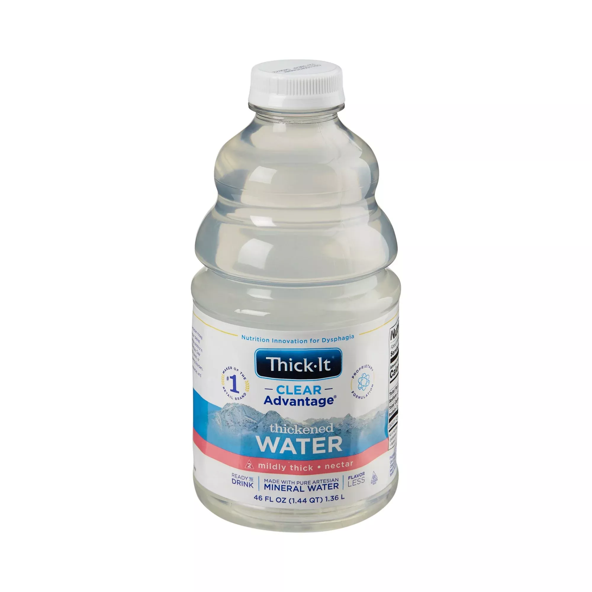 Thick-It Clear Advantage Thickened Water, 46 oz. Bottle, 1 Each