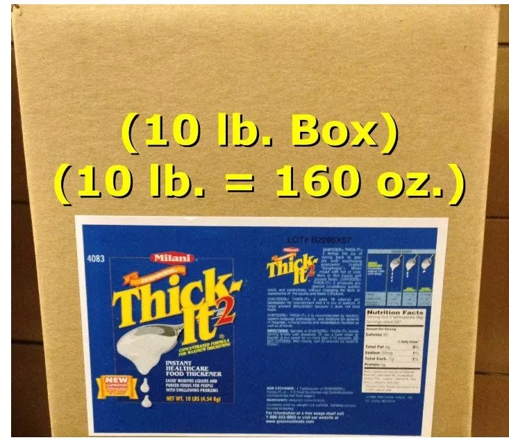 Thick-It Original Concentrated Food & Beverage Thickener, 10 lb. Bag, 1 Case