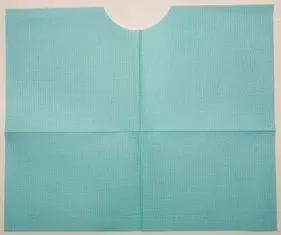 Tidi Die-Cut Neck Bib, 1 Case of 500