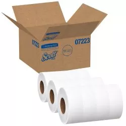 TISSUE, TOILET SCOTT JR 1PLY (12RL/CS) KIMCON