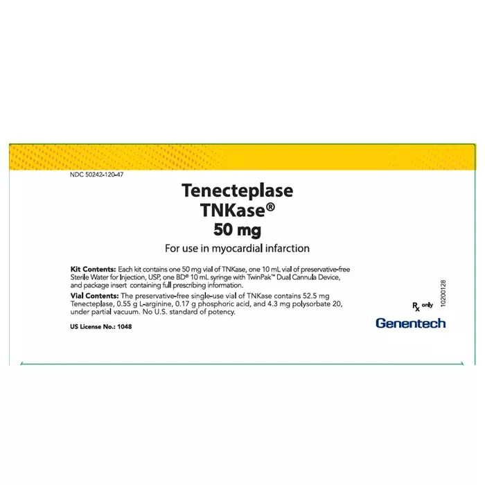 TNKASE Tenecteplase Kit 50 mg **Refrigeration Required**