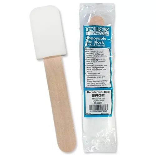 Toothette Bite Block / Tongue Depressor, 1 Each