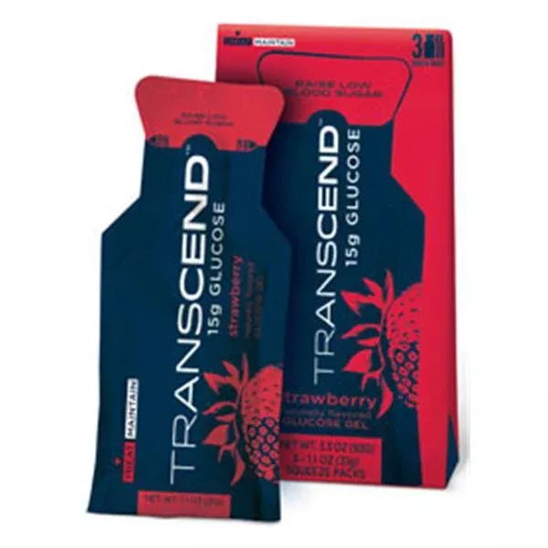 Transcend™ Glucose Supplement, Strawberry Flavor, 1 Case of 36