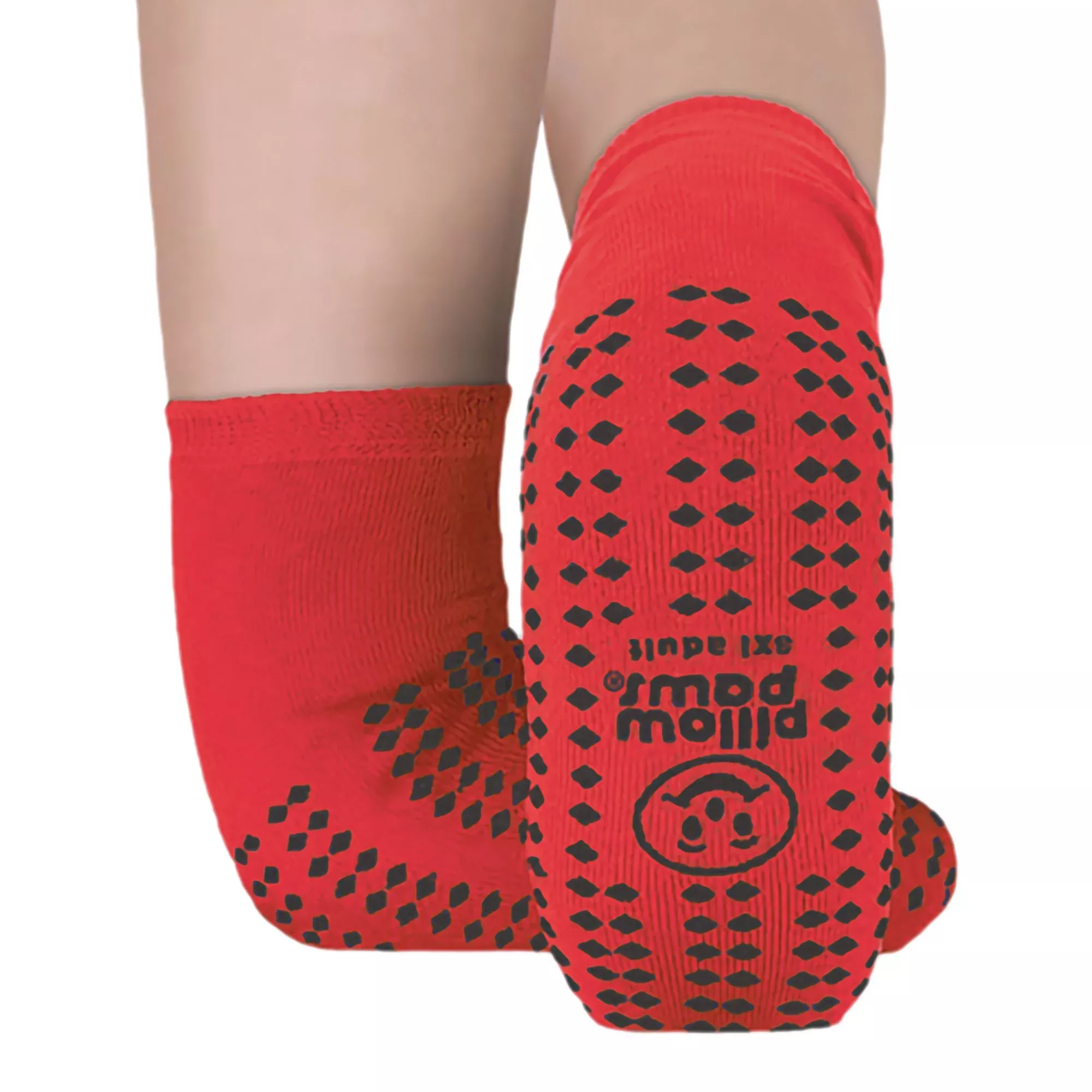 TredMates Ankle High Single Imprint Slipper Socks, 3X-Large, 1 Case of 48
