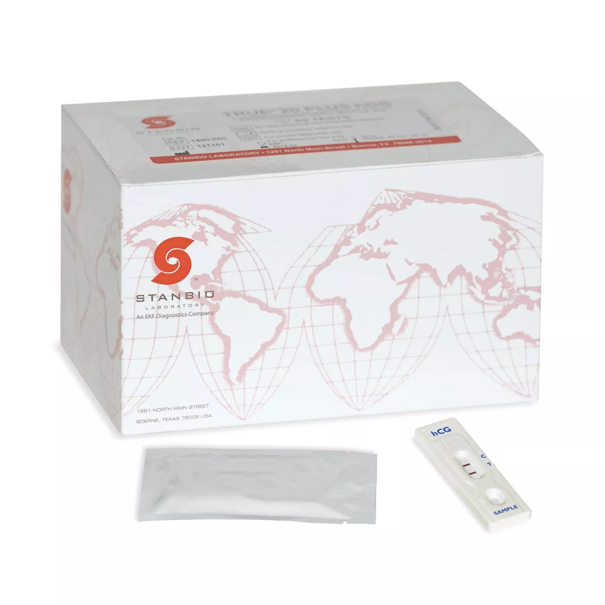 True 20 Rapid Test Kit, hCG Pregnancy Test, 1 Box of 50