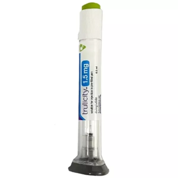 Trulicity (Dulaglutide) Injection Pre-filled Pens 1.5 mg/0.5 mL (4-Pack) **Refrigeration Required (RX) (Copy)