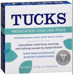 Tucks Witch Hazel Hemorrhoid Relief, 1 Case of 12