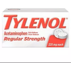 Tylenol Acetaminophen Pain Relief, 1 Box of 100